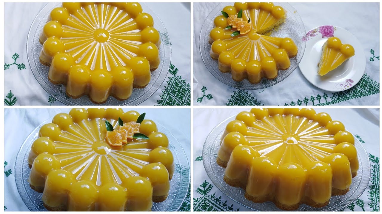 كيك المول العجيب الجديد بشكل جديد راقي ومميز بكريمة البرتقال