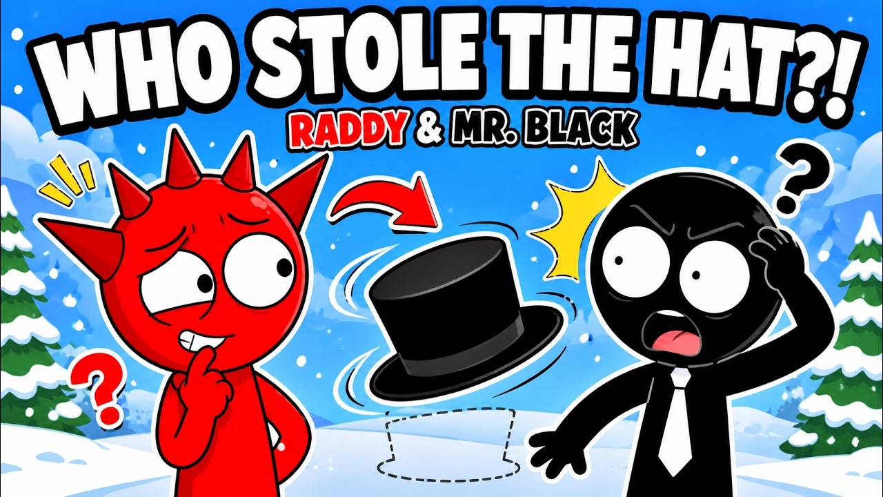 Sprunki: Raddy and Mr. Black’s Hat 🎩 Remix – Animation Meme - YouTube
