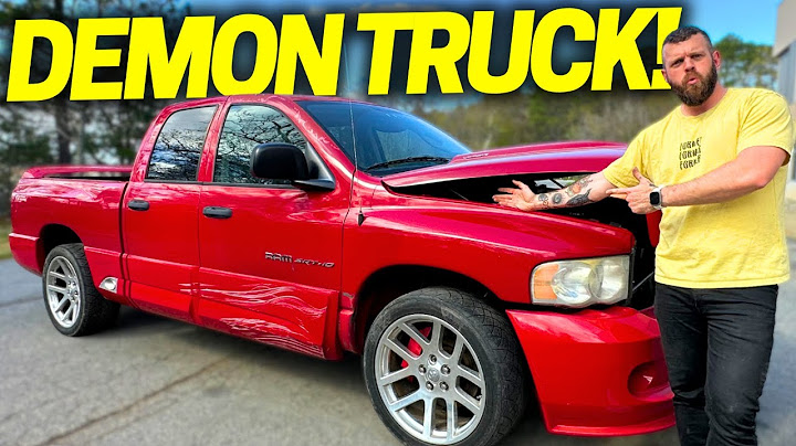 I DODGE DEMON SWAPPED AN ABANDONED SRT10 TRUCK!