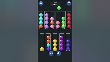 Ball Sort by Infinite Joy: Levels 2154, 2155