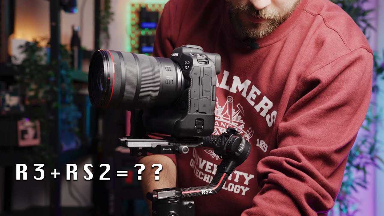 Can you balance the canon R3 on the DJI RS2?
