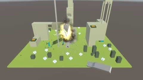 Qake (unity) - Voxel destruction