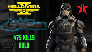 Helldivers 2: Bots Solo Max Difficulty - WASP Build (Deathless / Full Map Clear)