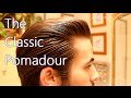 pompadour hairstyle classic pomp pompadour