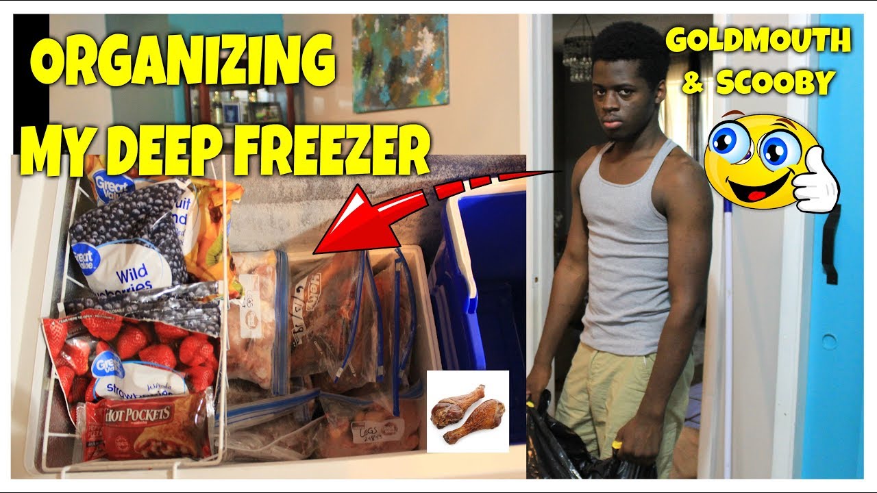 ORGANIZING A ''DEEP FREEZER'' / KITCHEN REALITY VLOG/ GOLDMOUTH - YouTube