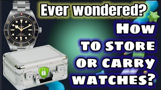 How to store your watches | Watch boxes | Watch carry pouch | #cheapest #watchbox screenshot 3
