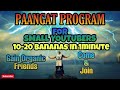 Paangat Program For Small Youtubers, And Palista for Our Grand Raffle Sa July 19.