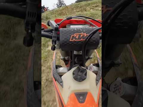Exc300 Dead End Jump #hardenduro #dirtbike #motocross