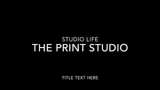 Print Studio Tour