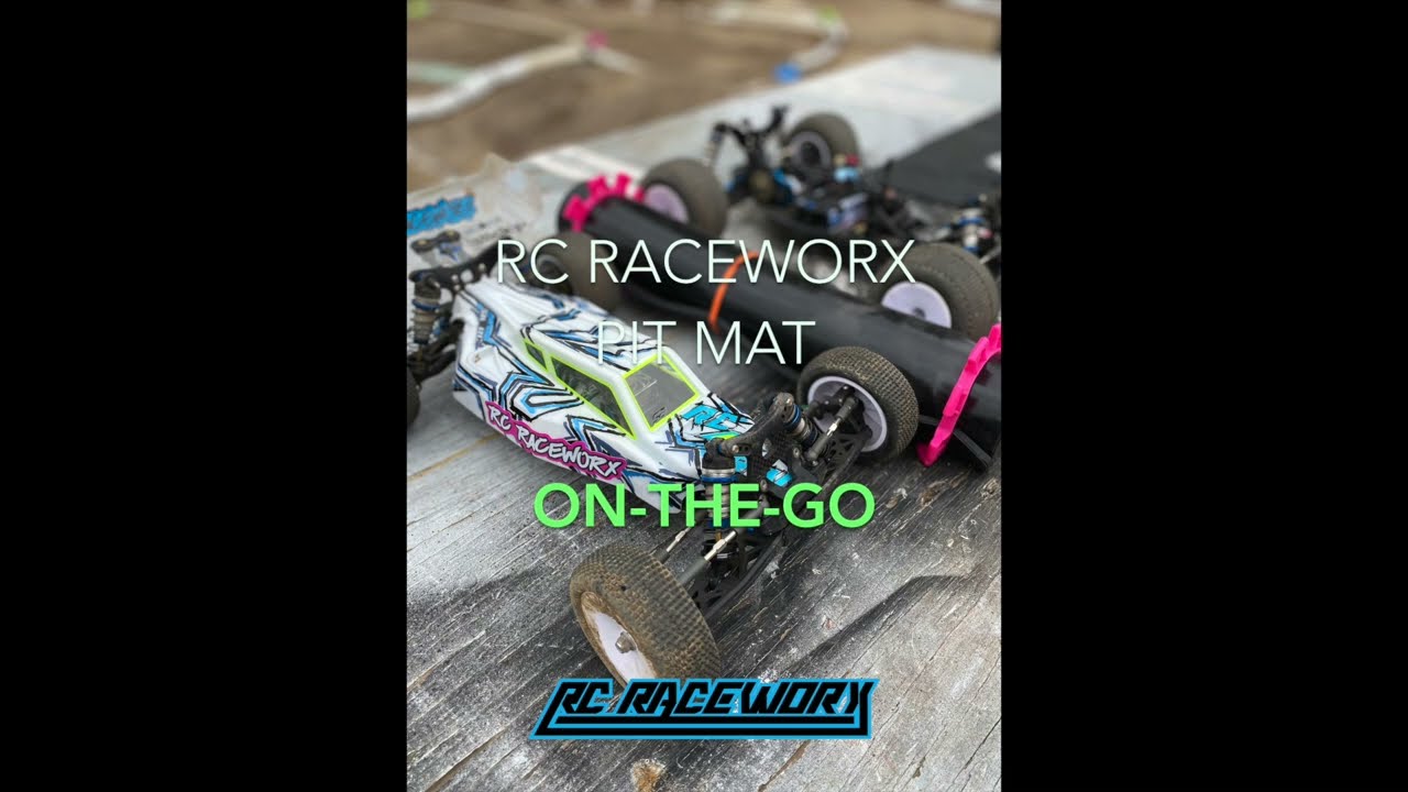 RC Raceworx Flight Deck Workbench Mat 23x48 Protect and Organize Your  Workspace