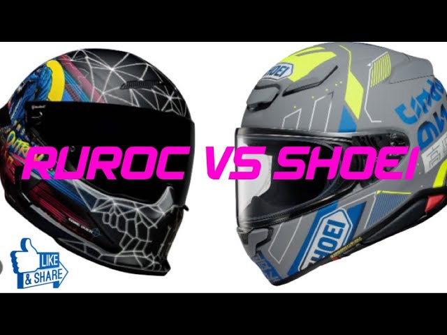 RUROC ATLAS 4.0 VS SHOEI RF 1400 (Who will WIN?)