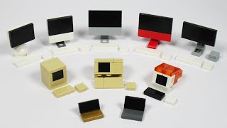 10 LEGO Apple Computers | MOC Tutorial