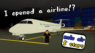 I opened an airline in #ptfs!! #roblox