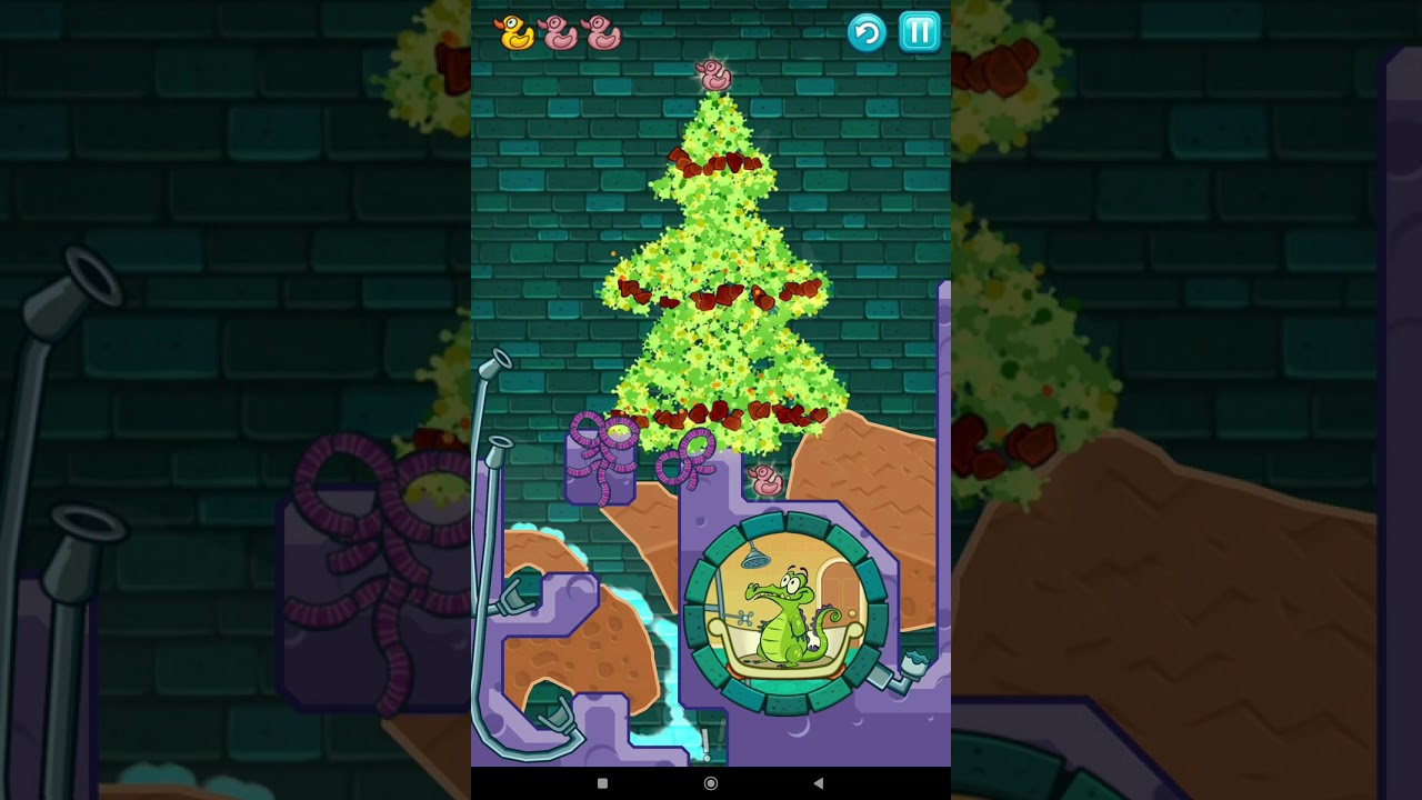 swampy crying because he didn't take a bath at Christmas