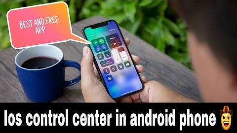 Ios control center ➡️ android phone 😅 / Best app without lagging / #TechDuniya #android #ios #tricks