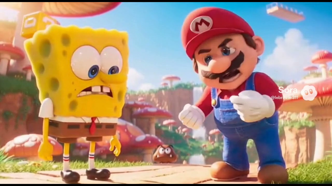 SpongeBob Sora 2 AI Compilation 