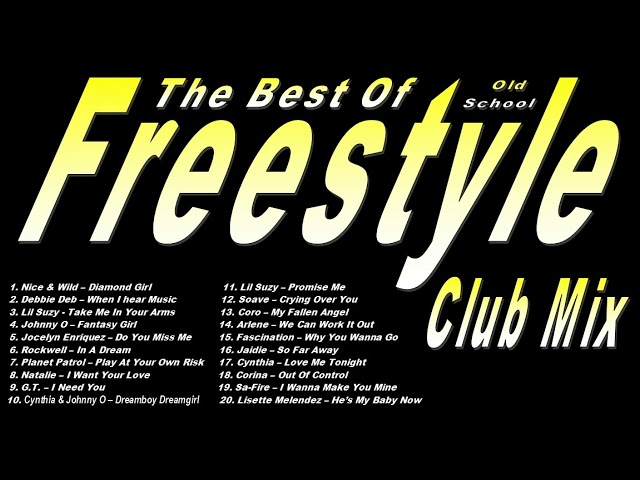 The Best Of Old School Freestyle - (DJ Paul S) class=