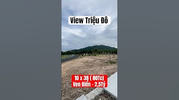 VIEW ĐẸP THẾ NÀY KHÔNG MUA THÌ QUÁ TIẾC LUÔN Á . CHỈ 2,5TỶ SỞ HỮU NGAY Ạ #bdsbrvt #bdsbien