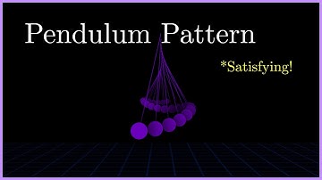 Pendulum Waves | Satisfying Animation Video