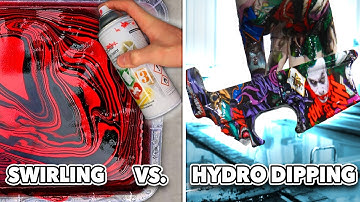 SWIRLING vs. HYDROGRAPHICS | Liquid Concepts | Weekly Tips and Tricks