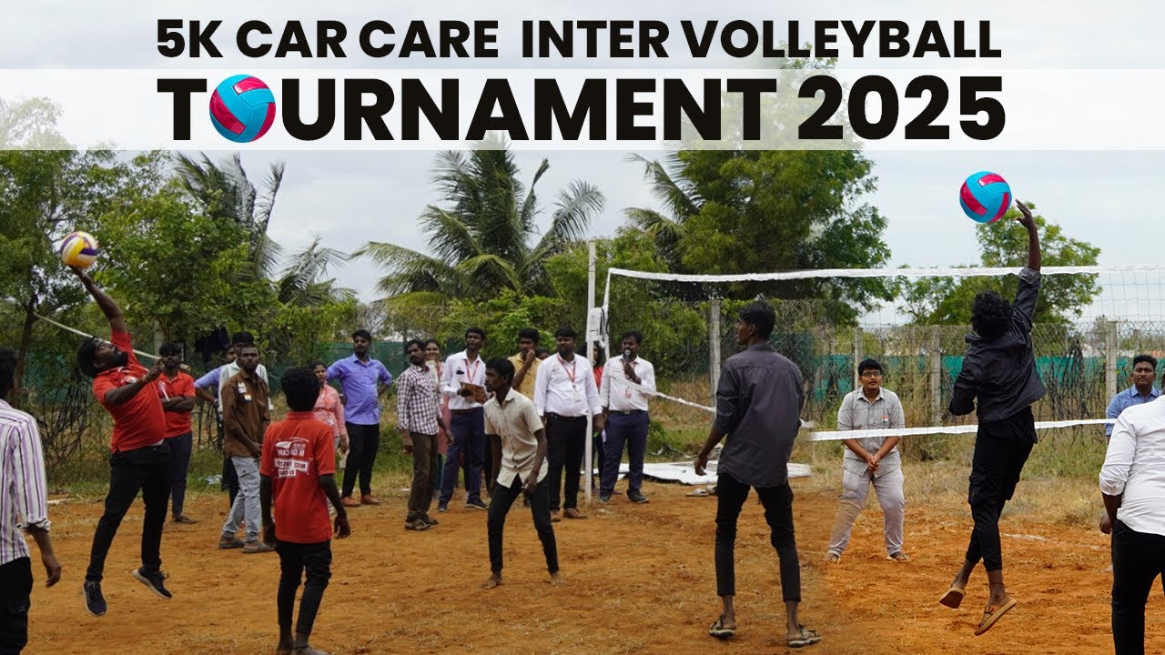 "5K Car Care Inter Volleyball Tournament 2025 | Game, Passion & Victory" 