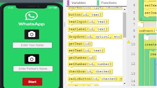 تطبيق واتساب ماسنجر في مختبر تطبيقات Code.org - درس تعليمي مباشر عبر الإنترنت - 19 screenshot 4