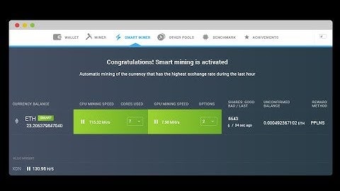 Minergate easy and smart mining software cryptoCurrency