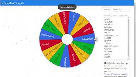 Wheel of Names   Random name picker   Google Chrome 2021 06 07 20 16 40