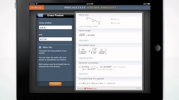A Quick Tour of the Wolfram Precalculus Course Assistant