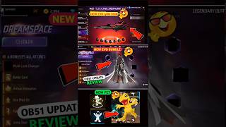 New Evo Bundle⚡New Evo M60 Skin Review🤯 Ob51 Update New Pet Digimon | #shotrs #freefire