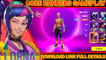Core Runners (Early Access) Game Play // HOW TO DOWNLOAD SIGMAX 😍|| HOW TO DOWNLOAD CORE RUNNERS ❤️