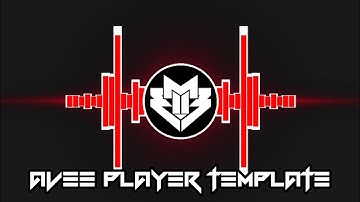 Template Hidden Bars V.1 by Ronybaikmusic | Avee Player Template