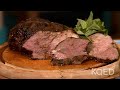 Jacques Pepin's Grilled Lamb Roast | Today's Gourmet | KQED