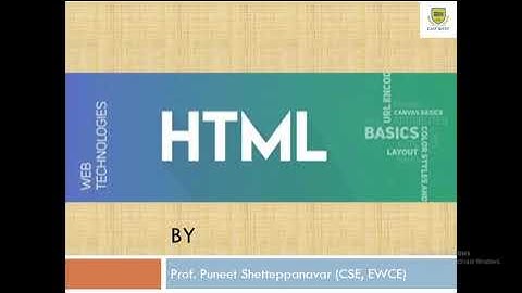 Web Technology 2nd Class 3rd Year 6th Sem Studens VTU