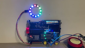 使用語音辨識晶片SU-03T控制WS2812製作燈光流動的效果