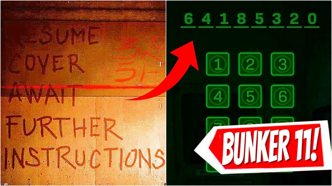 Bunker codes warzone season 6