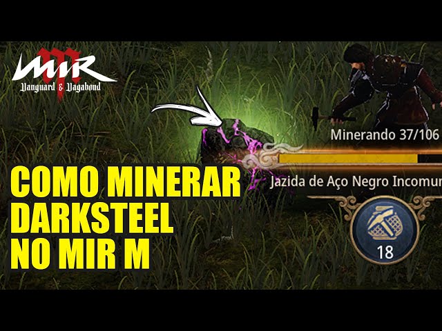 Mir4 Minando en team 🤣 2 en una mina #Darksteel Acero Oscuro Bots Draco 