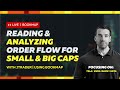 Live: Order Flow Trading Large & Small Cap Stocks With Bookmap and Futures Setups | JTrader
