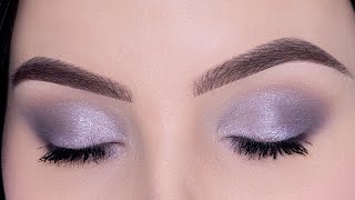 Wearable Purple Soft Glam Eye Makeup Tutorial