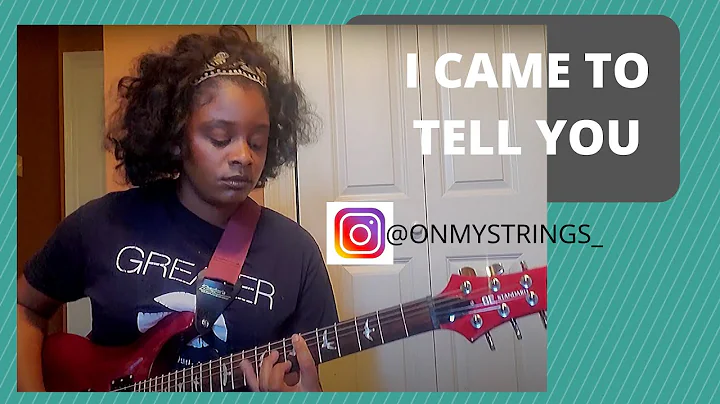 I Came To Tell You [guitar instrumental] @onmystri...