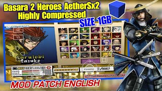 Basara 2 Heroes PS2 AetherSx2 Highly Compressed Mod Patch Inggris & Indonesia