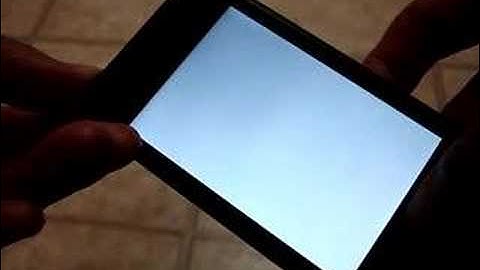 Ipod Touch locked up white screen