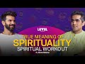 Fit mind fit body intersection of fitness and spirituality with nived mishra by levelsupermind