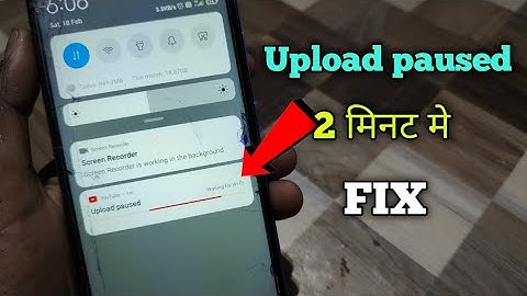 Upload Paused Waiting for WIFI Problem Solve 100% | 2 मिनट मे @ techOnroad