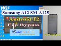 Samsung A12 SM A125 Frp bypass Android 12,13 method  with unlocktool