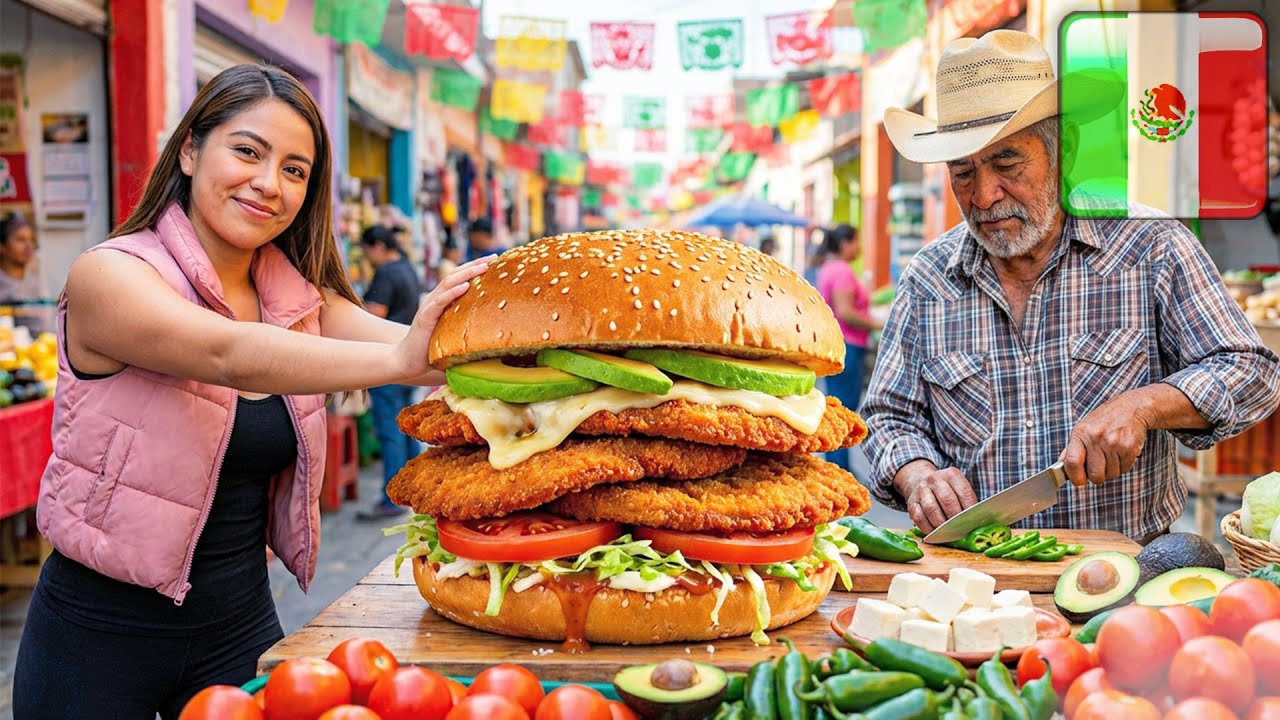 El Rey de la TORTA GIGANTE 😮 Comida Legendaria en Ciudad de México