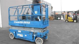 Genie GS2032 Scissor Lift Aerial Man Lift Boom 724 hrs GS2032