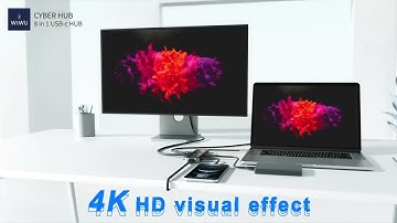 WiWU Cyber 8 in 1 USB C hub