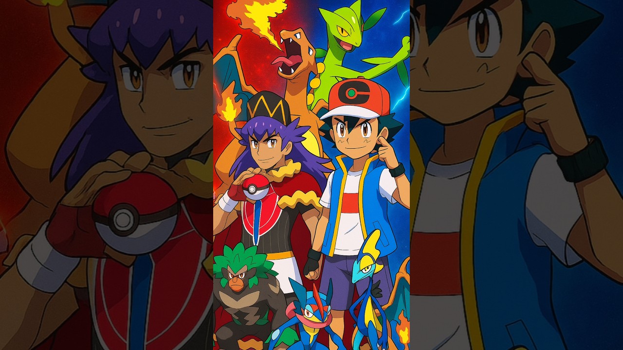 What if Ash Used his OG Pokemons Against Leon [ Final Match ] | #shorts #pokemon