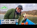 GOT HER HOOKED! - Castaic Lake Fishing